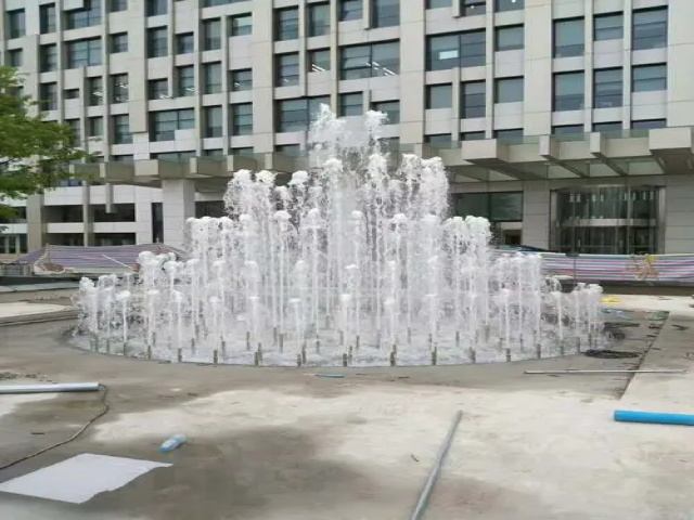 木兰喷泉水景制作